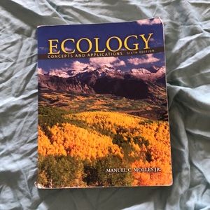 Ecology: Concepts and Applications 6th Edition